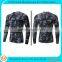 Blank custom sublimation printed compression shirts for men