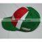 Embroidered baseball cap with sandwich bill cotton sport cap