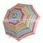 Strong windproof colorful manual golf umbrella with double ribs