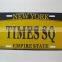 New York metal road sign aluminum metal street signs metal directional sign