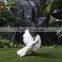Stand Sideway Black Realistic Decorative Battery Flying Dove Toy
