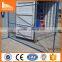 Blue color powder coated portable temporary fence