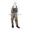 Sonic-Welded Camo Breathable Fishing Chest Waders