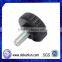 Round Knurled Thumb Screw Black Knob Thumb Screw