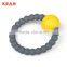 Food Grade Silicone Bead Rattle Teether Gift For Baby Cool Baby Toys