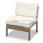 Outdoor garden aluminum PE rattan sofa sets Wicker sofa set