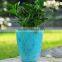 Garden supplies attractive colorful plastic wholesale flower pots