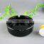 glass Material frosted round glass ashtray with cute decal design