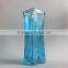 Wholesale vertical stripes multicolor glass vase/glassware