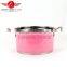 Hot Selling 5pcs Colorized European Stainless Steel Soup Pot kitchen cookware