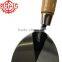 wooden handle carbon steel blade bricklaying trowel
