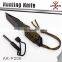 Hot Sale Hunting Fixed Knife 3Cr13 Blade Lanyard Wrapped Handle Outdoor Camping Knife Tools With Magnesium Fire Starter