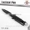 304 Stainless Steel Self Defense Tool Tactical Ball Point Pen,glass Breaker 2 in 1 TP-306