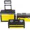 Draw-bar box Plastic box trolley case compartment tool box Pull rod case luggage