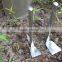 best sale high grade Stainless Steel Mini anti slip handle all steel farming hoe