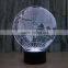 Earth globe 3D Touch Control LED Desk Night Light Map of America/European Home Decor Bedroom