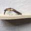PE colorful beach slipper
