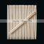 ecofriendly disposable stocked individual round bamboo chopsticks