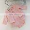 Pink Colour Baby Clothes Dressy Rompers 2pcs Set Knitted Baby Tutu Romper