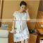 2016 Fashion hollow pregnant dress elegant maternity clothing