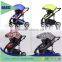 2016  online hot sale baby car seat carriage 3 in 1 multi-functional baby stroller with Baby carry basket
