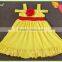 boutique smocked girls dress frock design toddler baby party dress children kids boutique clothing dress