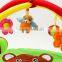 Wholesale funny bear style musical gym baby korea play mat with hanging toys M5082204