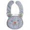 fancy lion cotton infant bibs