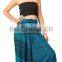Streak Pattern Flowy Harem Yoga Jumpsuit Dance Hammer Trousers Pants