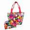 fashion full printing cotton beach bag