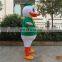 Factory direct sale cartoon character oregon duck mascot costume for adults
