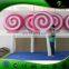 Inflatable Candy Cane Christmas Decoration Pink Color Bar Lollipops