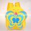 Cartoon kindergarten school kids lovely butterfly shape backpack