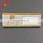 Custom metal nameplate, brand logo 3d aluminum nameplate, plastic label badge