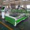 wood cutting machine in furniture/ ATC CNC Ruter with linear tool 8 positions magazine /9kw CS spindle