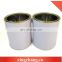 high capacity empty metal container round tin can for paint manufacturer