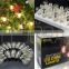 48FT Outdoor String Lights Set E26 S14 Edison Bulbs Included Waterproof Belt Connectable Bistro Camping String Lights