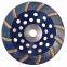 Super-great turbine diamond grinding wheel