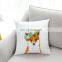 Cute Animal printed velvet cushion cover throw pillow case