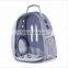 High Quality 600D Side Openings Transparent Pet Backpack Go Out Portable Shoulder Pet Supplies Cat Bag Dog Bag  Pet Backpack