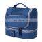 Multifunctional Polyester  waterproof hanging travel toiletry bag OEM ODM welcomed