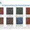 Asphalt roofing shingles bitumen waterproofing material multi-color sheets consruction