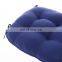 Dark Blue Solid Seat Cushion Tufted Thicken Pillow Seat Corduroy Chair Pad Tatami Floor Cushion