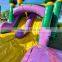 Dual Lane Wet Slides Kids Bouncy Castle Jumpers Inflatable Bounce House And Water Slide Combo