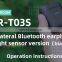JOYROOM airbuds tws earphone wireless t03s open window bt 5.0 earphones with wireless charging case
