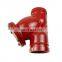 DN200 ASIN Cast Iron Groove Y Strainer