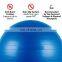 Anti-Burst Pvc Gym Yoga Ball With Custom Logo,Half Yoga Balance Ball