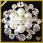 Wholesale top quality fashion Imitation pearl rhinestone brooches FB022