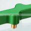 gas safety valve type Nickel Plated brass gas ball valve with aluminum handle