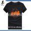 2014 custom latest shirts pattern for men with short sleeve funny print